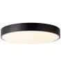 Brilliant Slimline Luce da soffitto Metallo Plastica Nero Bianca 34W 3800lm - 830-865 CCT | 490mm - Telecomando Dimmerabile