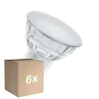 Confezione Multipack 6x Osram LED Superstar Riflettore Spot GU10 PAR16 6W 575lm 120D - 940 Bianco Freddo | Miglior Resa Cromatica - Dimmerabile - Sostitutiva 80W